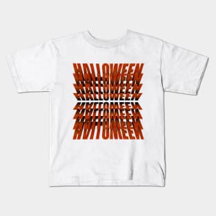 Halloween Flip Text Kids T-Shirt